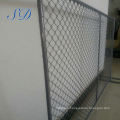 Construction used concrete temporary fence